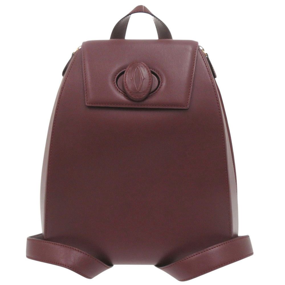 Cartier Must Line Leather Bordeaux Backpack