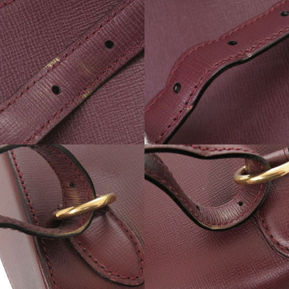 Cartier Must Line Leather Bordeaux Backpack — view 9