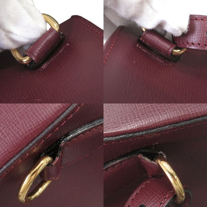 Cartier Must Line Leather Bordeaux Backpack — view 8