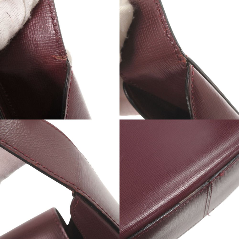 Cartier Must Line Leather Bordeaux Shoulder Bag — view 6