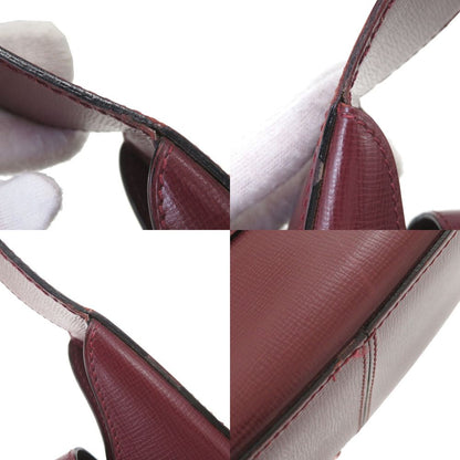 Cartier Must Line Leather Bordeaux Shoulder Bag — view 9