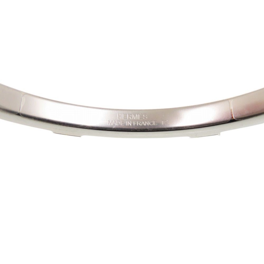 Hermes Athena Metal Chebrushamkira Arjan Silver Bracelet Bangle — view 6