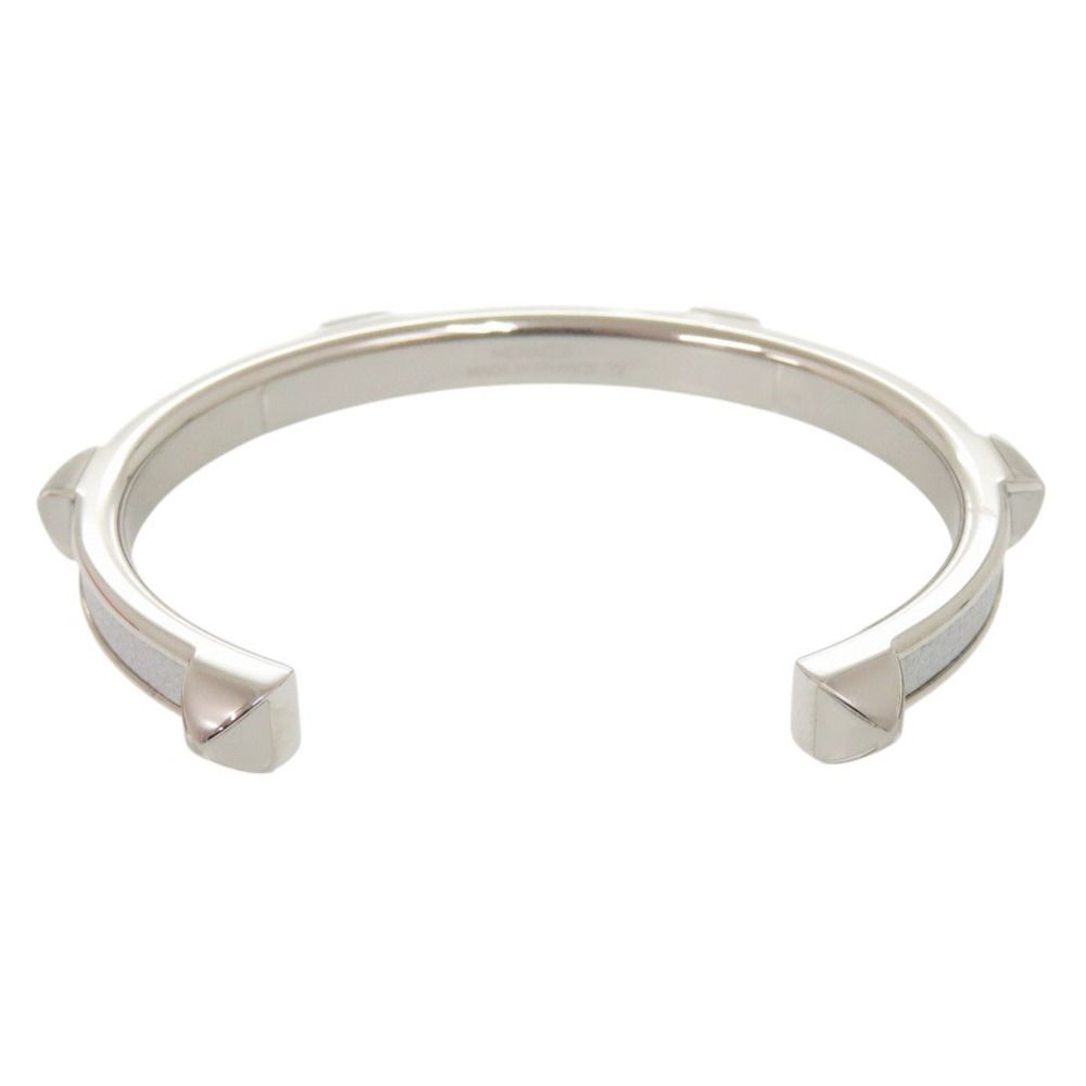 Hermes Athena Metal Chebrushamkira Arjan Silver Bracelet Bangle — view 3
