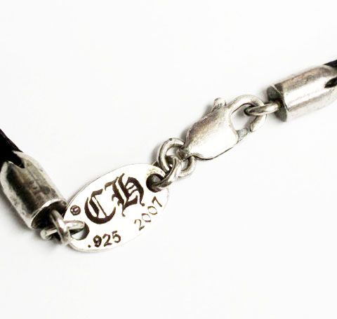 Chrome Hearts KZ BS Stack Bracelet Case Black Silver — view 4