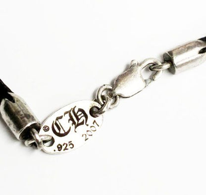 Chrome Hearts KZ BS Stack Bracelet Case Black Silver — view 4