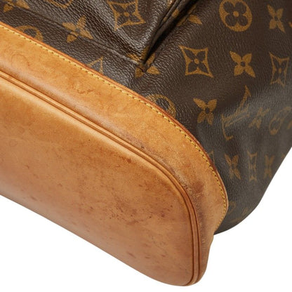 Louis Vuitton Monogram Montsouris GM Backpack Brown Leather — view 4
