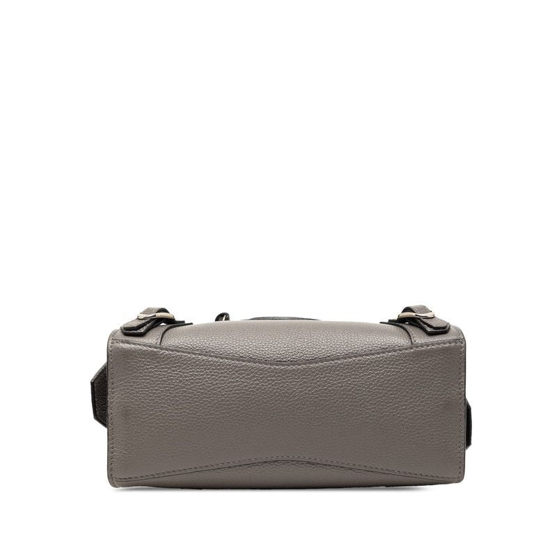 Balenciaga Neoclassic City Mini 2-Way Shoulder Bag Gray Leather — view 3