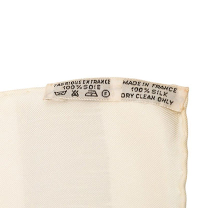 Hermes Carre 90 Poste Et Cavalerie Saber Decorative Bag Scarf Beige White — view 8