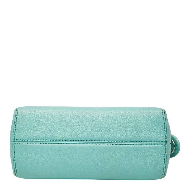 Fendi Mini by the Way Studs 2-Way Shoulder Bag Green Leather — view 3