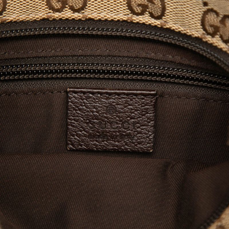 Gucci GG Canvas Sherry Line Crossbody Shoulder Bag Beige Multicolor — view 5