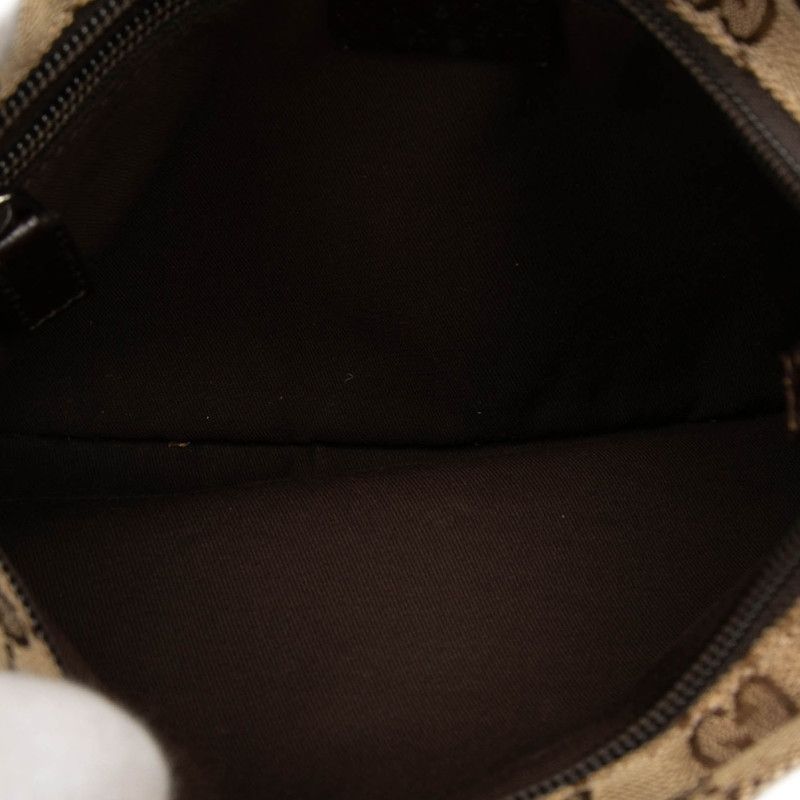 Gucci GG Canvas Sherry Line Crossbody Shoulder Bag Beige Multicolor — view 4