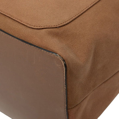 Loewe Goya Skull Backpack Beige Canvas Leather — view 5