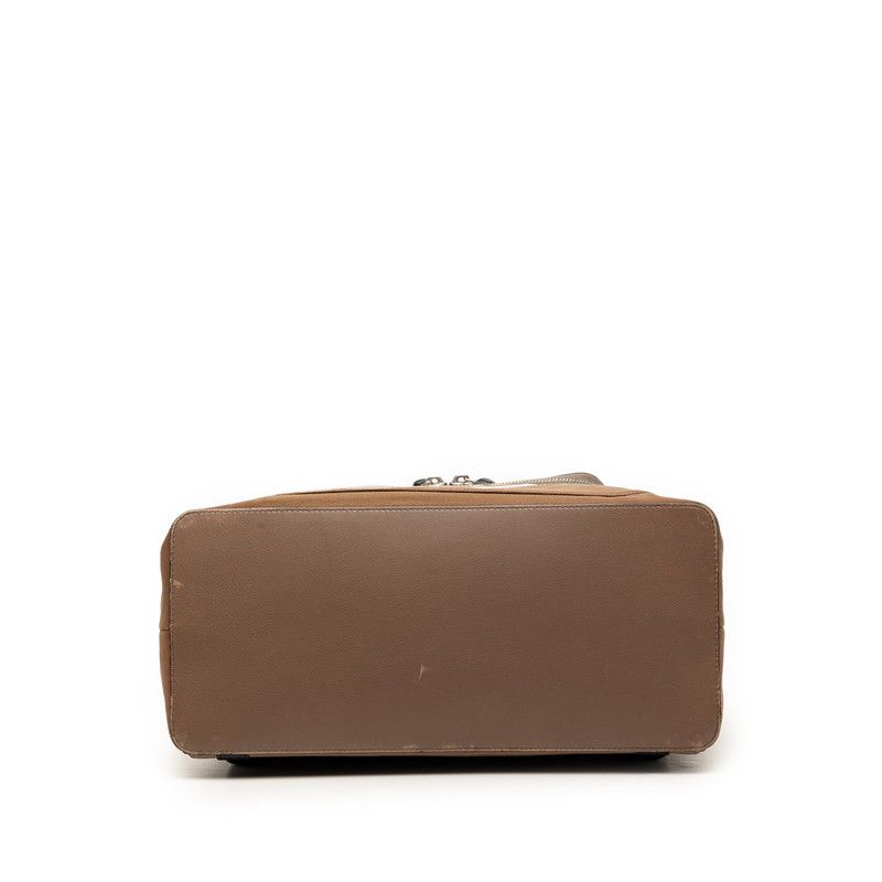 Loewe Goya Skull Backpack Beige Canvas Leather — view 3