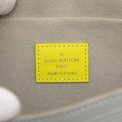 Louis Vuitton Epi Pochette Felicie Chain Wallet Shoulder Back Purple Yellow — view 5