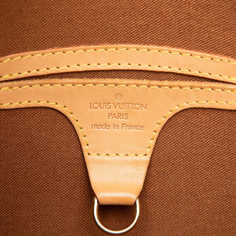 Louis Vuitton Monogram Ellipse PM Handbag Brown Leather — view 5