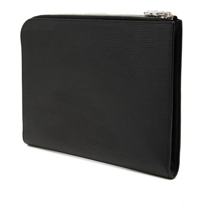 Louis Vuitton Epi Pochette Jour PM Nm2 Clutch Noir Black Leather — view 2
