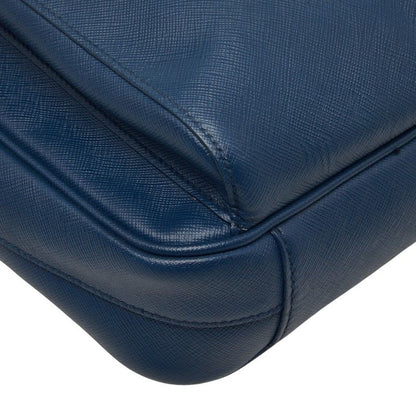 Prada Crossbody Shoulder Bag Navy Saffiano Leather — view 5