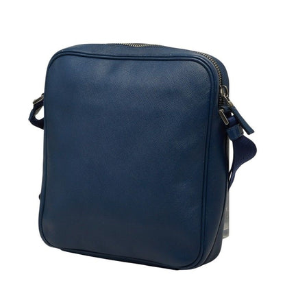 Prada Crossbody Shoulder Bag Navy Saffiano Leather — view 2