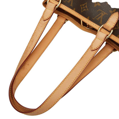 Louis Vuitton Monogram Batignolles Vertical Shoulder Bag Tote Brown Leather — view 9