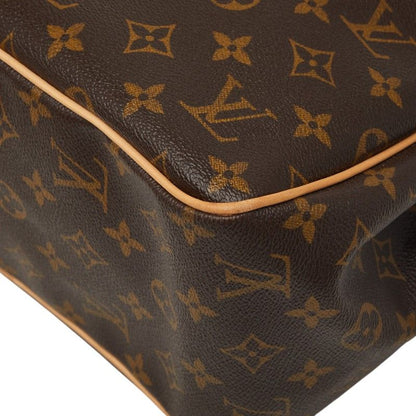 Louis Vuitton Monogram Batignolles Vertical Shoulder Bag Tote Brown Leather — view 4