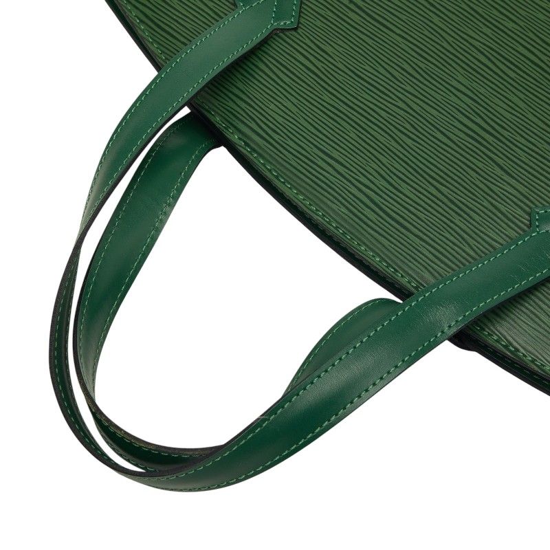 Louis Vuitton Epi Saint Jacques Handbag Borneo Green Leather — view 8