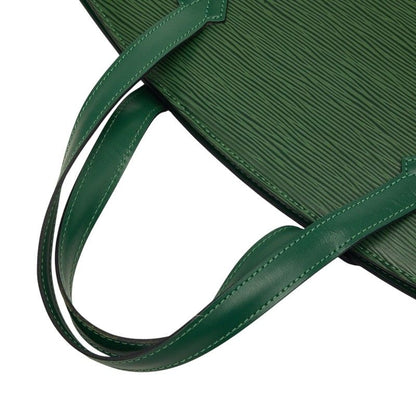 Louis Vuitton Epi Saint Jacques Handbag Borneo Green Leather — view 8