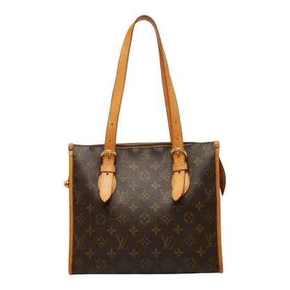 Louis Vuitton Monogram Popincourt Tote Brown Leather