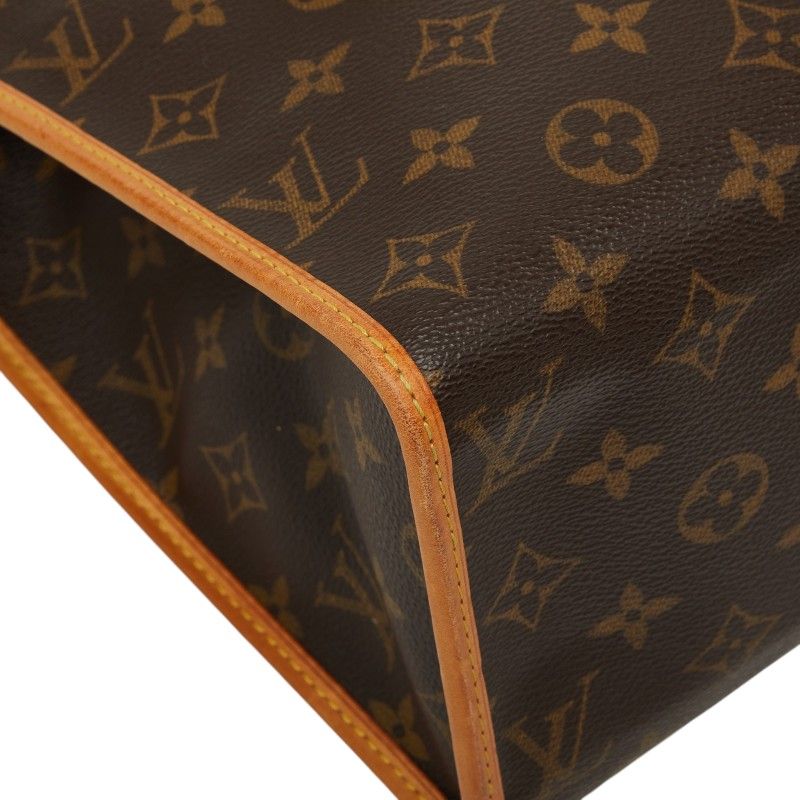 Louis Vuitton Monogram Popincourt Tote Brown Leather — view 4