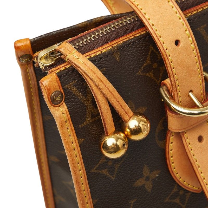 Louis Vuitton Monogram Popincourt Tote Brown Leather — view 9