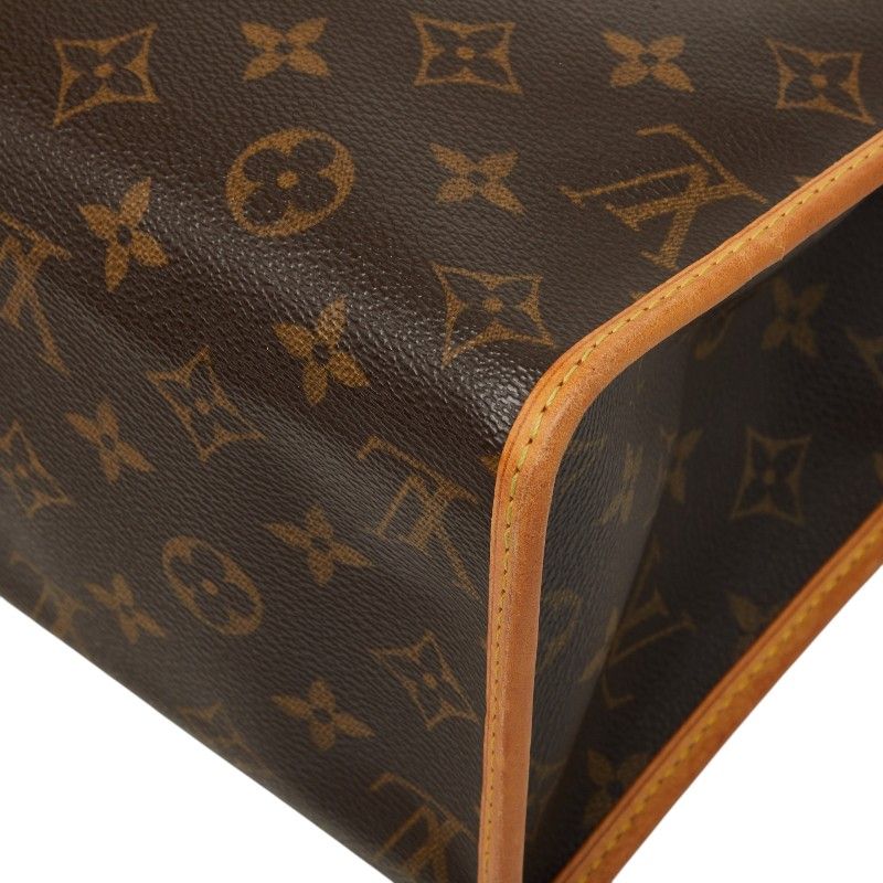 Louis Vuitton Monogram Popincourt Tote Brown Leather — view 6