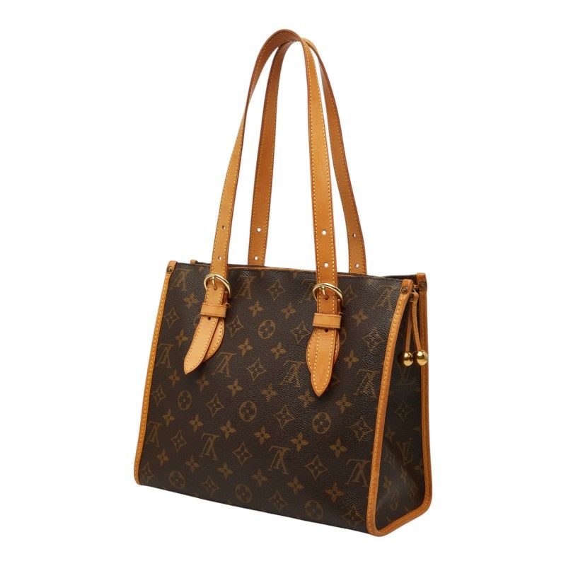 Louis Vuitton Monogram Popincourt Tote Brown Leather — view 2