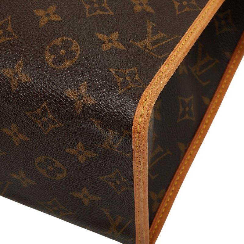 Louis Vuitton Monogram Popincourt Tote Brown Leather — view 5