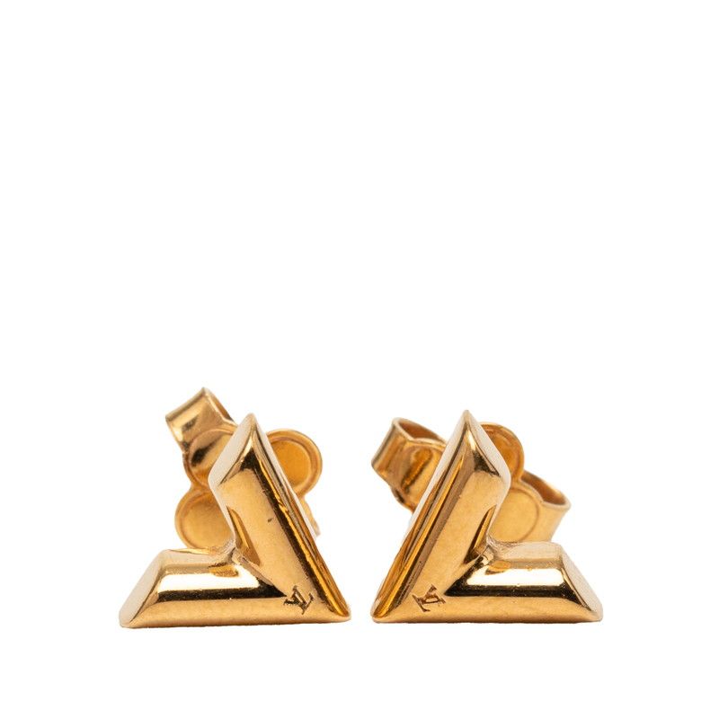 Louis Vuitton Essential Earrings Gold Plated