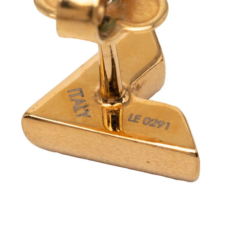 Louis Vuitton Essential Earrings Gold Plated — view 4