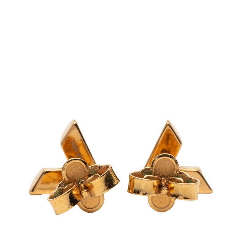 Louis Vuitton Essential Earrings Gold Plated — view 2