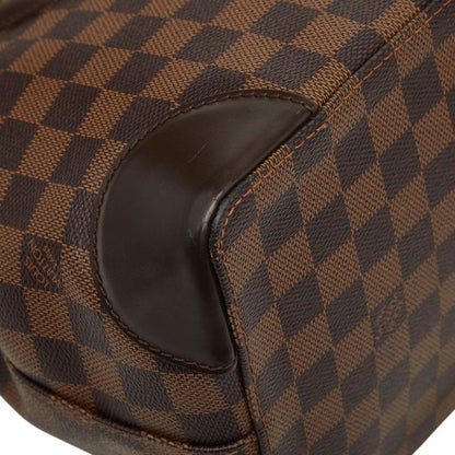 Louis Vuitton Damier Hampstead PM Tote Brown Leather — view 6
