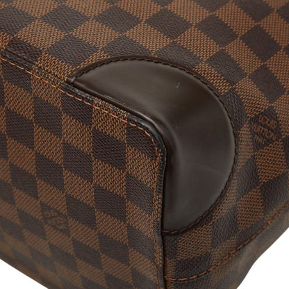 Louis Vuitton Damier Hampstead PM Tote Brown Leather — view 5