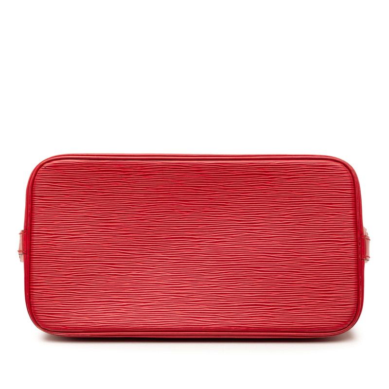 Louis Vuitton Epi Alma 2-Way Shoulder Bag Castilian Red Leather — view 3