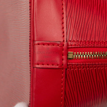 Louis Vuitton Epi Alma 2-Way Shoulder Bag Castilian Red Leather — view 6