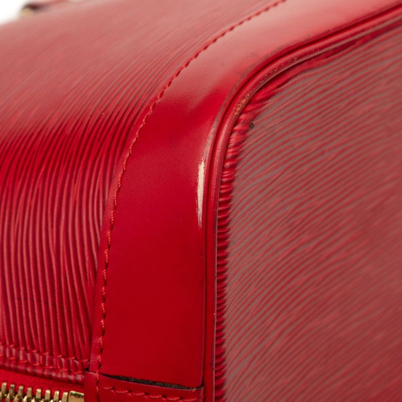 Louis Vuitton Epi Alma 2-Way Shoulder Bag Castilian Red Leather — view 4