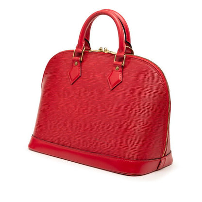 Louis Vuitton Epi Alma 2-Way Shoulder Bag Castilian Red Leather — view 2