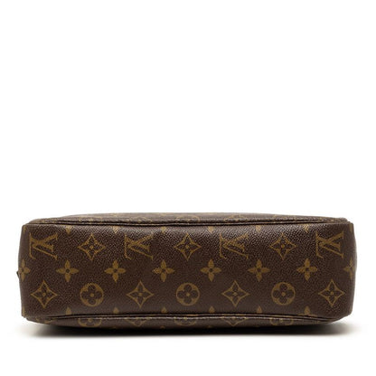Louis Vuitton Monogram Trousse Toilette 28 Clutch Brown — view 3
