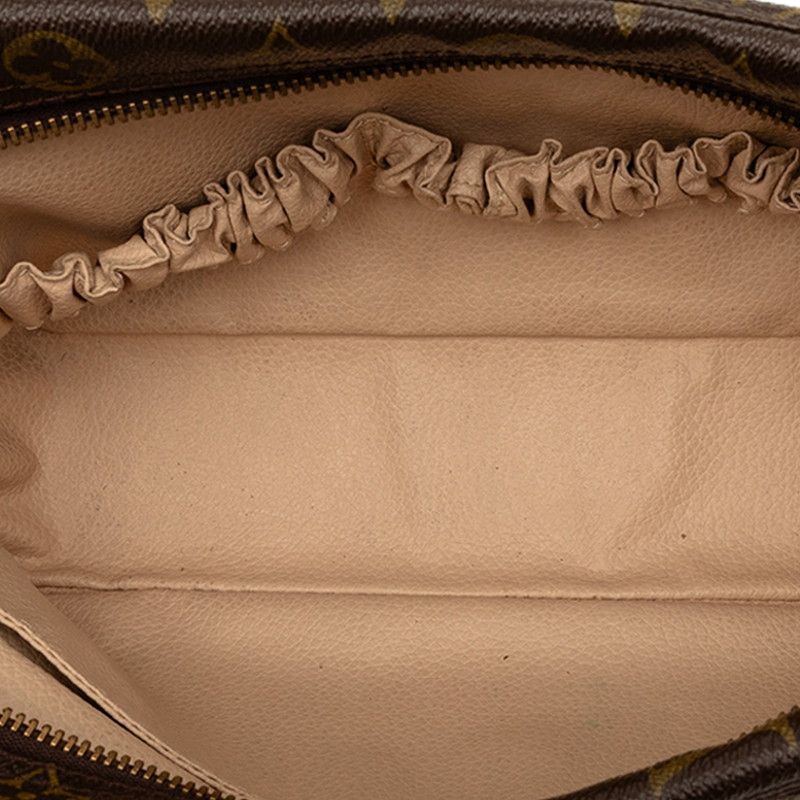 Louis Vuitton Monogram Trousse Toilette 28 Clutch Brown — view 4