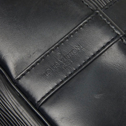 Louis Vuitton Epi Randonnee GM Shoulder Bag Noir Black Leather — view 9