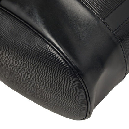 Louis Vuitton Epi Randonnee GM Shoulder Bag Noir Black Leather — view 6