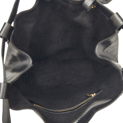 Louis Vuitton Epi Randonnee GM Shoulder Bag Noir Black Leather — view 8