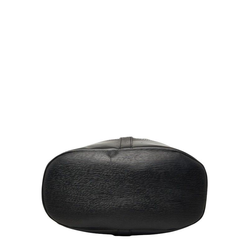 Louis Vuitton Epi Randonnee GM Shoulder Bag Noir Black Leather — view 3