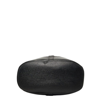 Louis Vuitton Epi Randonnee GM Shoulder Bag Noir Black Leather — view 3