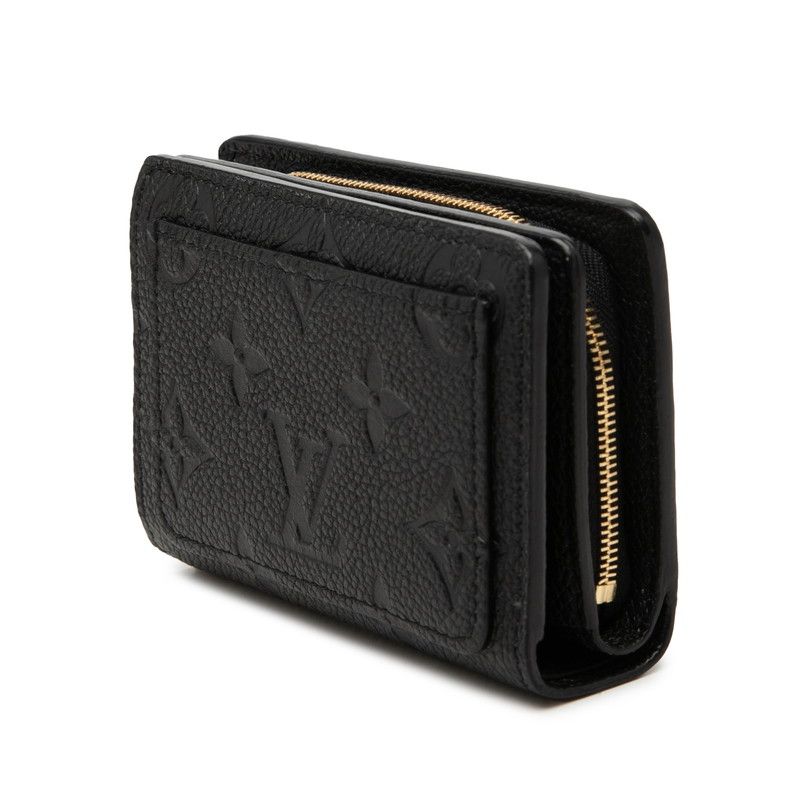 Louis Vuitton Monogram Empreinte Portefeuille Bifold Wallet Noir Black Leather — view 2