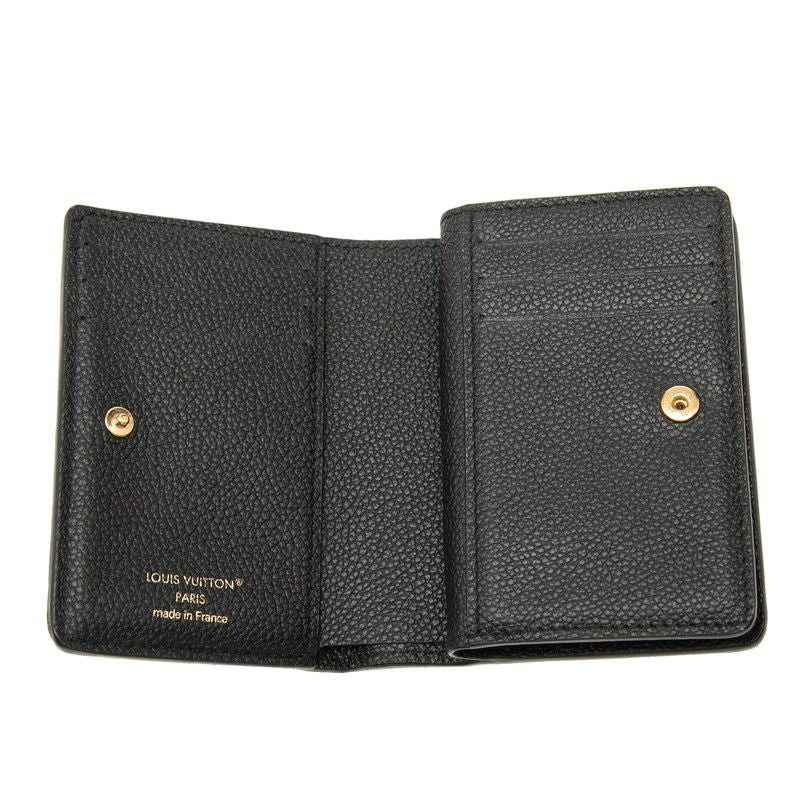 Louis Vuitton Monogram Empreinte Portefeuille Bifold Wallet Noir Black Leather — view 4